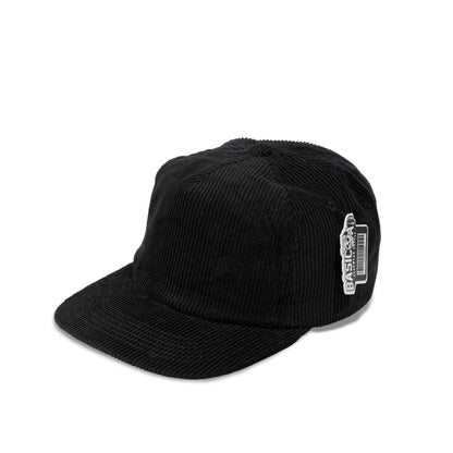 Plain 5Panel Unstructured Full Corduroy Flat Hat 5054