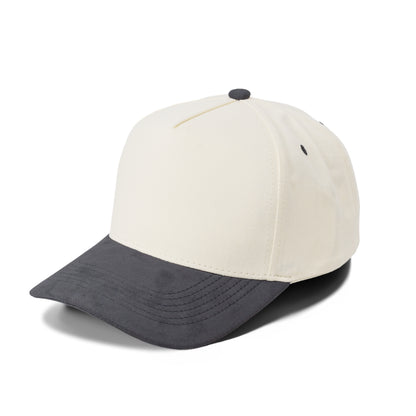 Plain 5Panel Cotton Suede Bill 5004-1