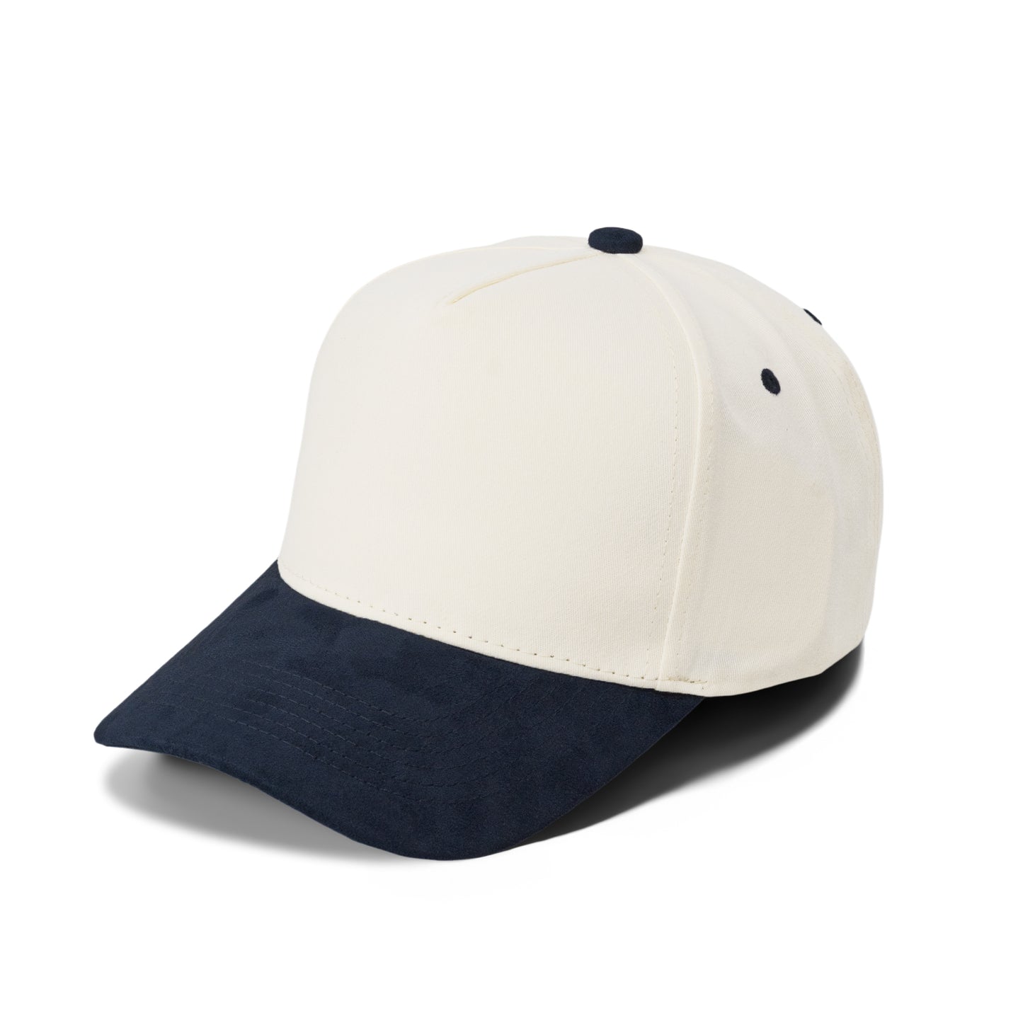 Plain 5Panel Cotton Suede Bill 5004-1