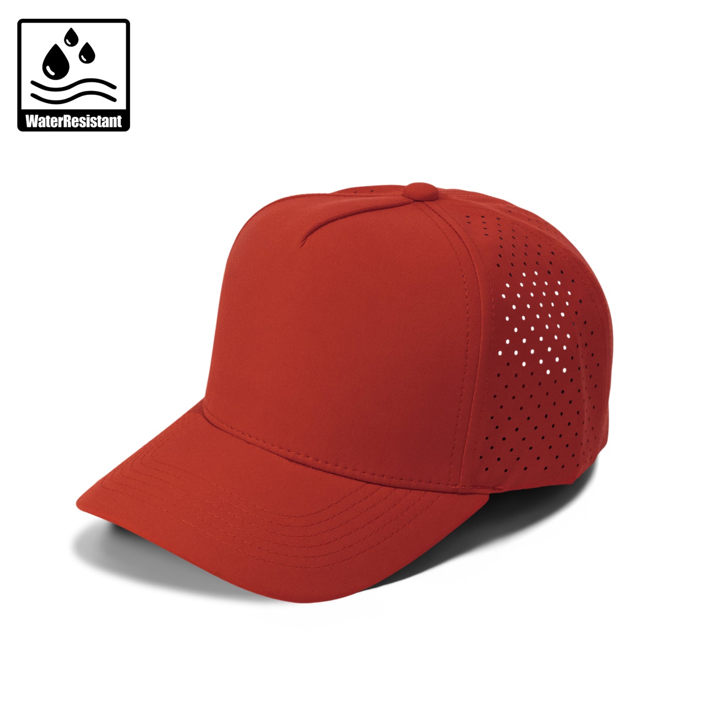 Plain Curve 5Panel Laser Hole Hat Water Repellent 5010