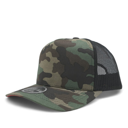 PLAIN CURVE 5PANEL CAMO PATTERN MESH - P5CCM