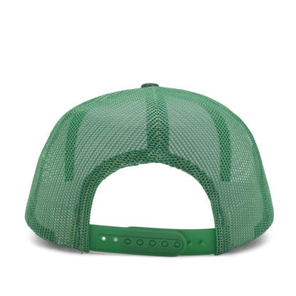 PLAIN CURVE 5PANEL UNDER MEXICO PRINTED MESH HAT - P5MM