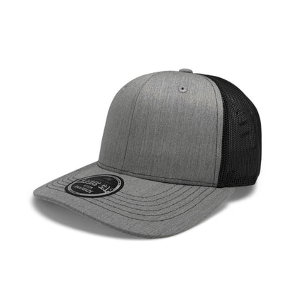 Plain Slight Curve 6Panel Mesh Hat 6001