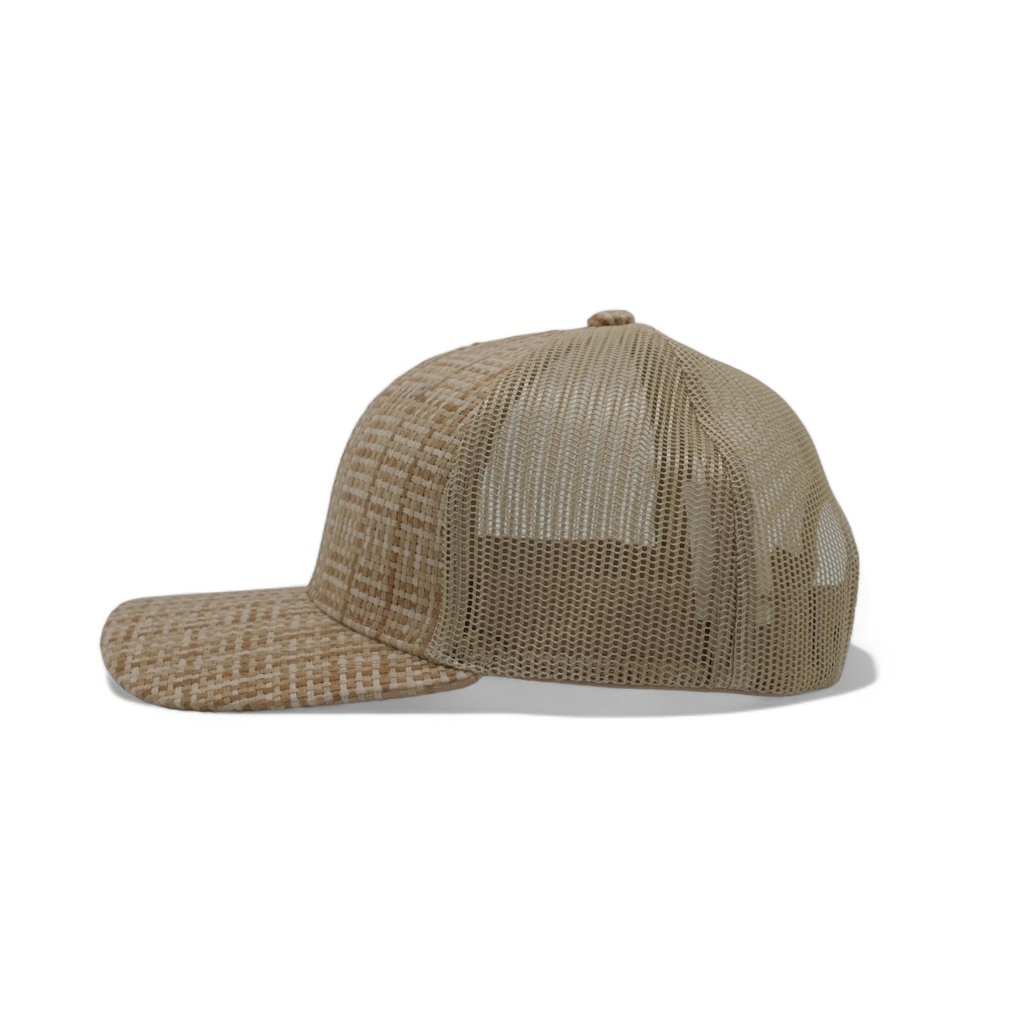 PLAIN CHECK PATTERN MESH HAT - PCP