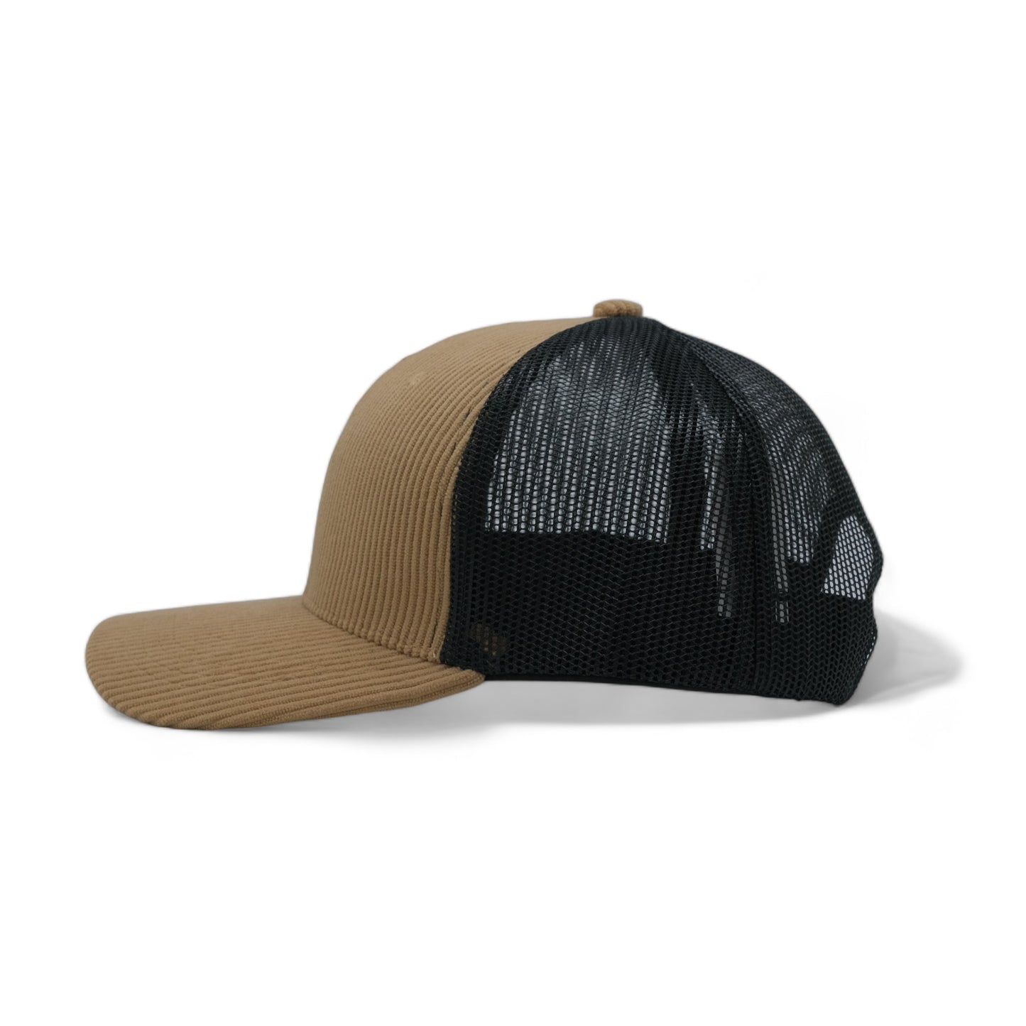 PLAIN CORDUROY PATTERN MESH HAT - PCOP