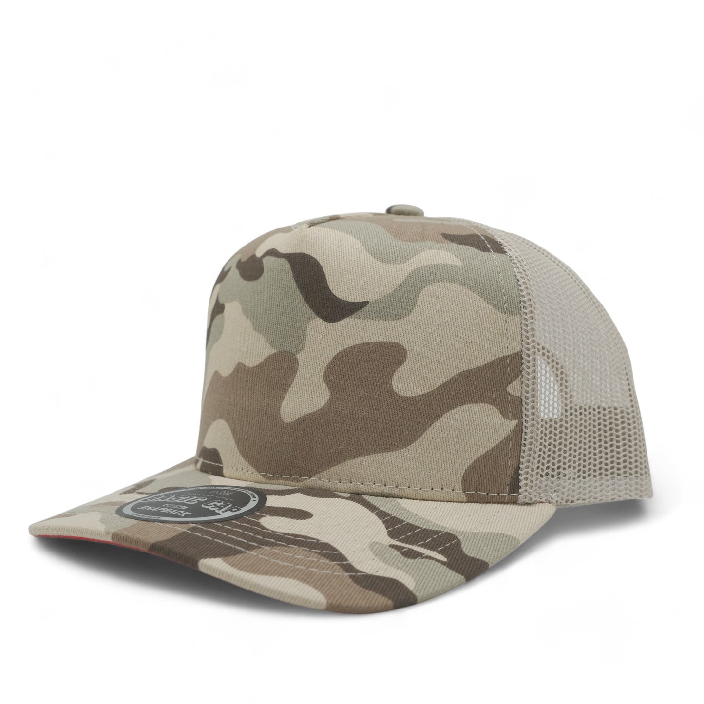 PLAIN CURVE 5PANEL CAMO PATTERN MESH - P5CCM