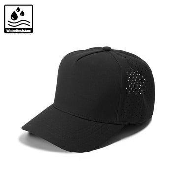 Plain Curve 5Panel Laser Hole Hat Water Repellent 5010