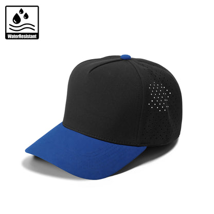 Plain Curve 5Panel Laser Hole Hat Water Repellent 5010