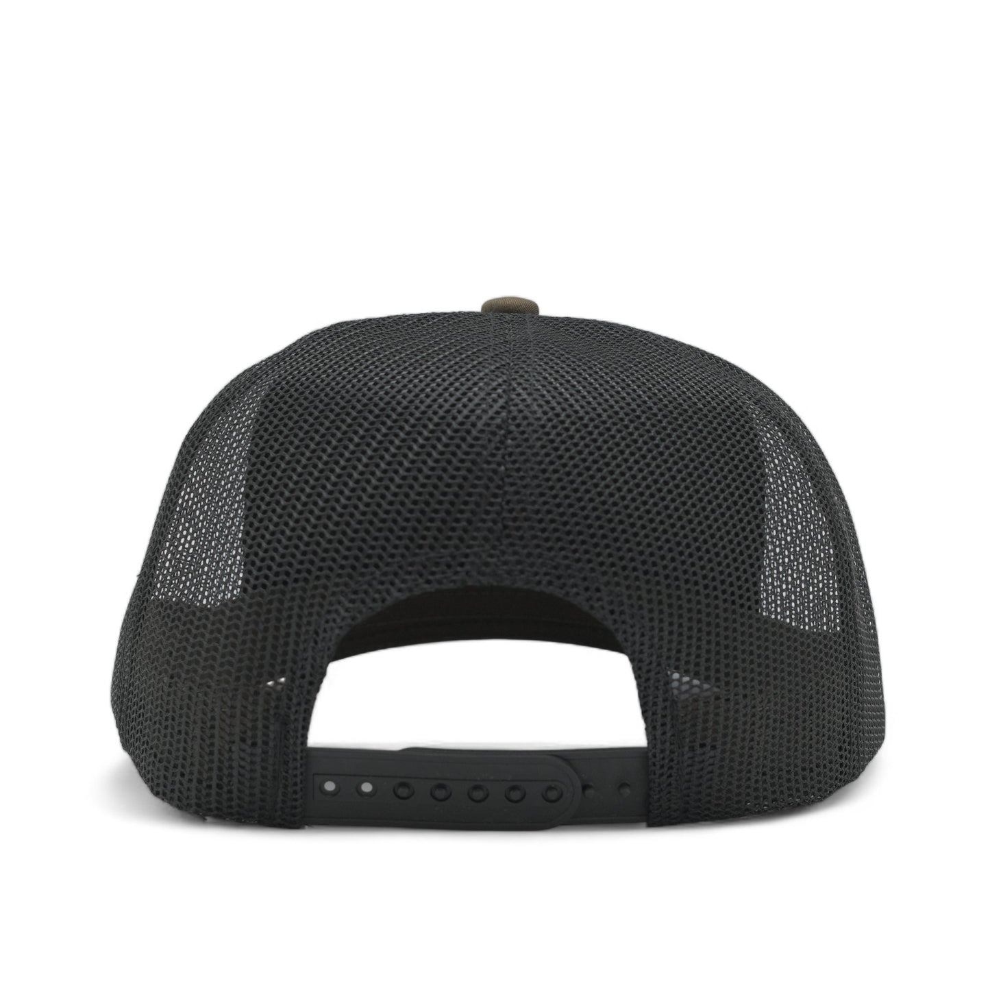 PLAIN CURVE 5PANEL UNDER USA PRINTED MESH HAT - P5MU