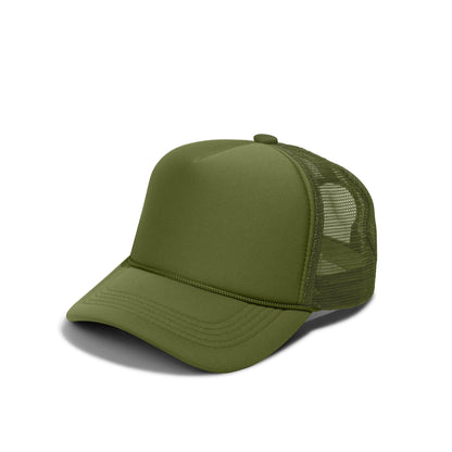 Plain Foam Trucker Hat 8004