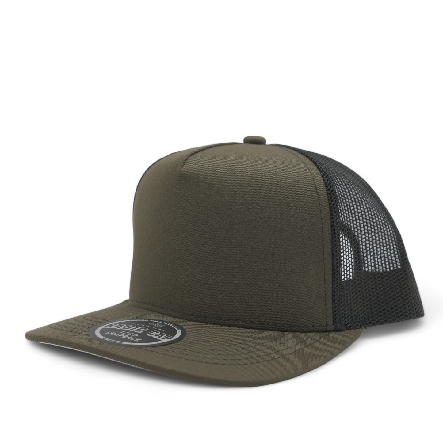 PLAIN CURVE 5PANEL UNDER MEXICO PRINTED MESH HAT - P5MM