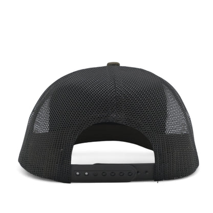 PLAIN CURVE 5PANEL UNDER MEXICO PRINTED MESH HAT - P5MM