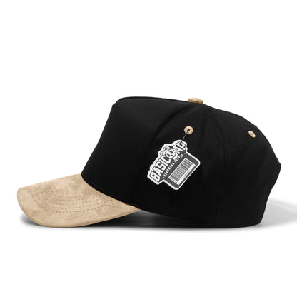 Plain 5Panel Cotton Suede Bill 5004-1