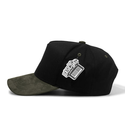 Plain 5Panel Cotton Suede Bill 5004-1