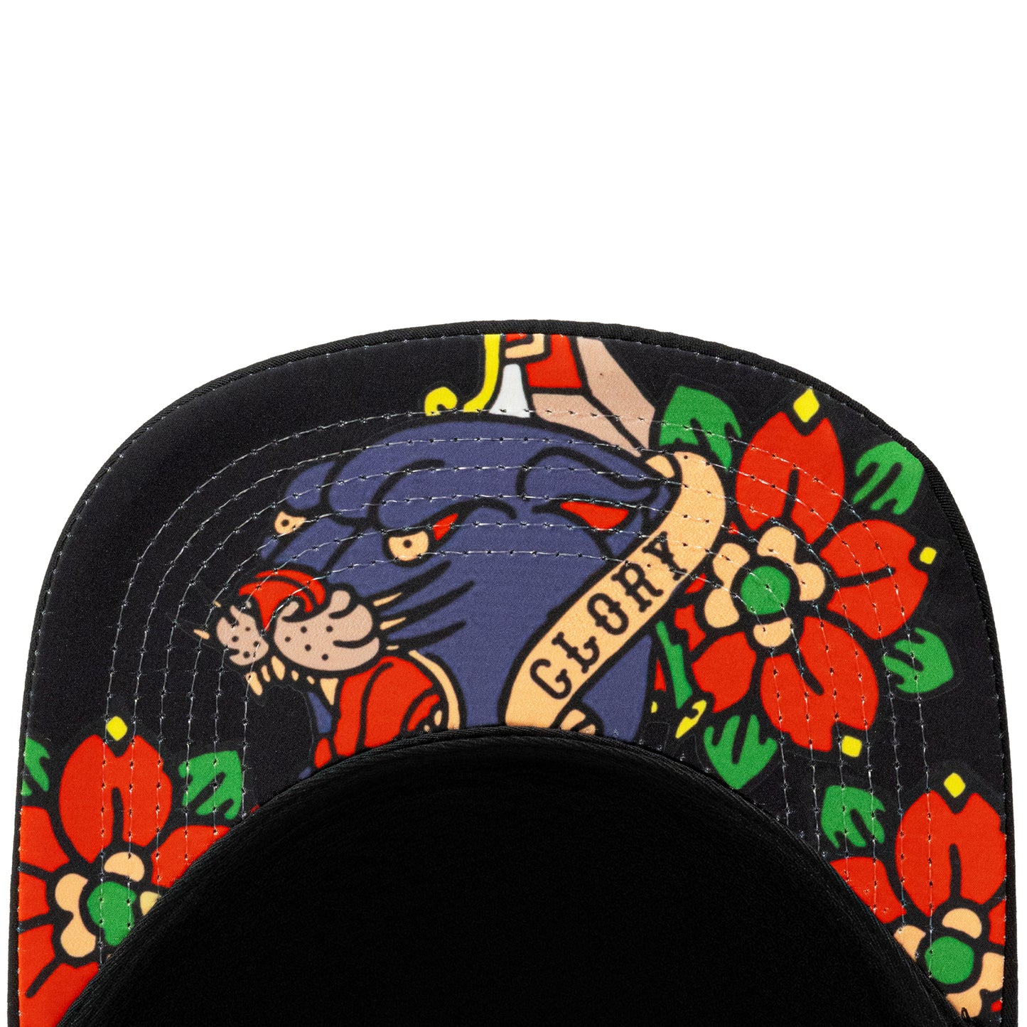 Plain 5Panel Under Brim Design 5022