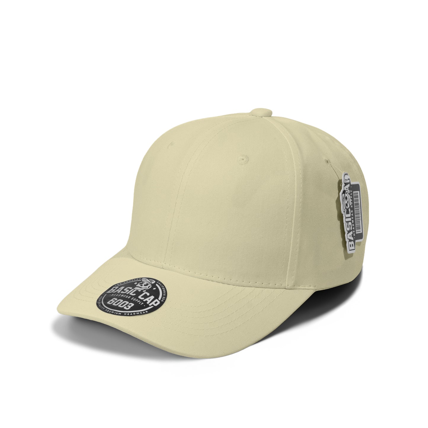 Plain Curve 6Panel Hat 6003