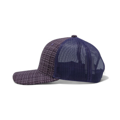 PLAIN CHECK PATTERN MESH HAT - PCP