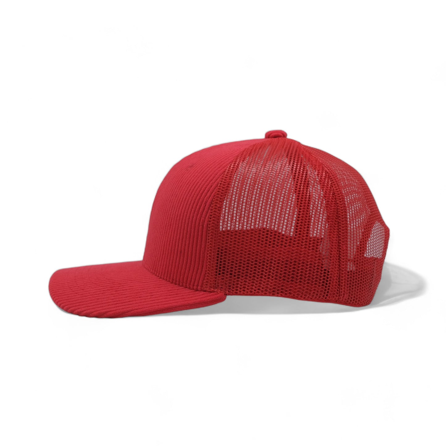 PLAIN CORDUROY PATTERN MESH HAT - PCOP