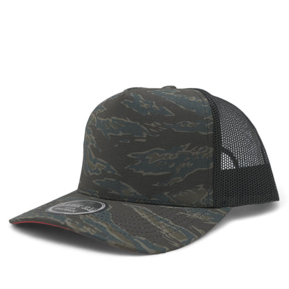 PLAIN CURVE 5PANEL CAMO PATTERN MESH - P5CCM