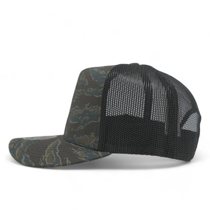 PLAIN CURVE 5PANEL CAMO PATTERN MESH - P5CCM